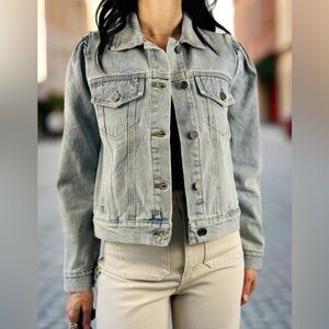 Puff Sleeve Jacket XS